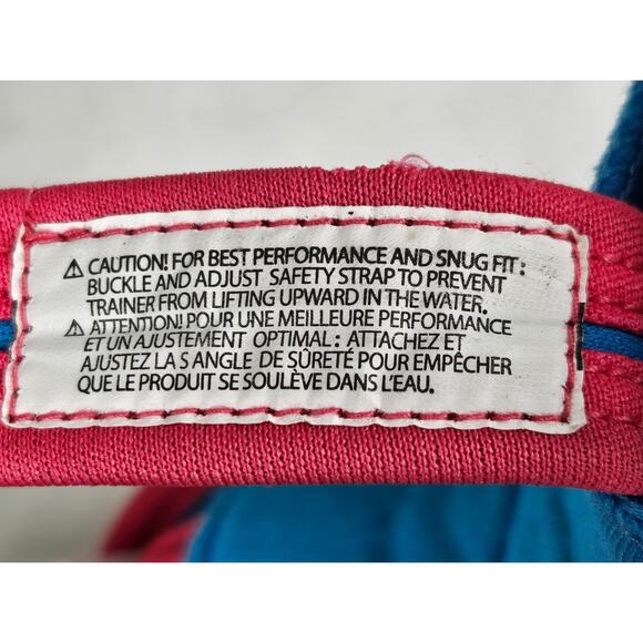 AQUA LEISURE SWIM SCHOOL MAKE A SPLASH BLUE/GREEN SWIM VEST AGES 3-5 MAX 38LBS - Picture 7 of 7